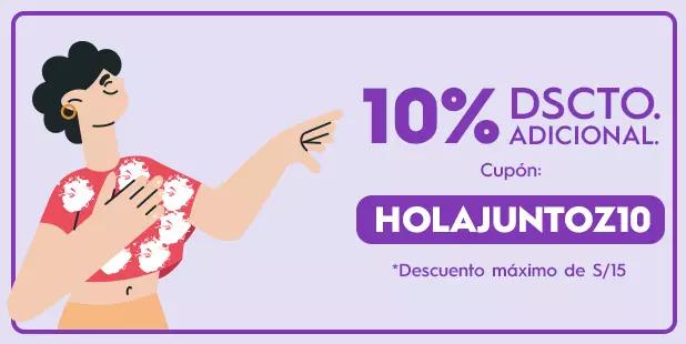 Cupón de descuento discount flores ropa interior